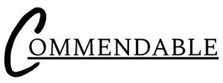 COMMENDABLE logo