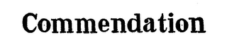 COMMENDATION logo