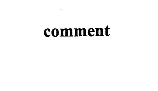 COMMENT logo