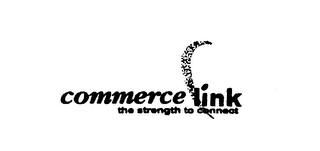 COMMERCE LINK THE STRENGTH TO CONNECT logo