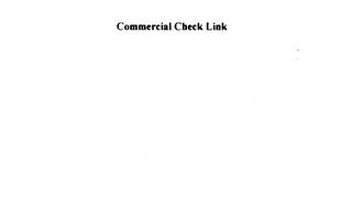 COMMERCIAL CHECK LINK logo