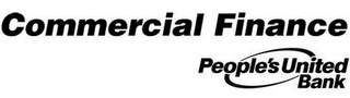 COMMERCIAL FINANCE PEOPLE'S UNITED BANK logo