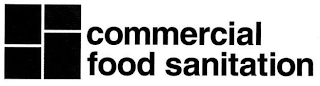 COMMERCIAL FOOD SANITATION logo