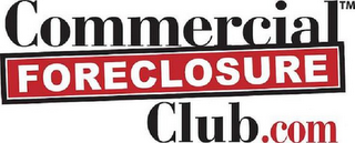 COMMERCIAL FORECLOSURE CLUB.COM logo