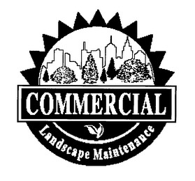 COMMERCIAL LANDSCAPE MAINTENANCE logo