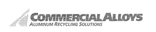 COMMERICIAL ALLOYS ALUMINUM RECYCLING SOLUTIONS logo