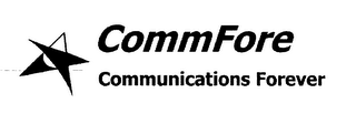 COMMFORE - COMMUNICATIONS FOREVER logo