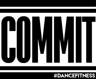 COMMIT #DANCEFITNESS logo