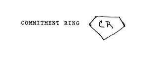 COMMITMENT RING CR logo