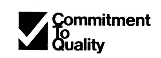 COMMITMENT TO QUALITY logo