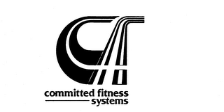 COMMITTED FITNESS SYSTEMS CF logo