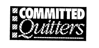 COMMITTED QUITTERS logo