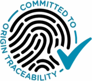 COMMITTED TO ORIGIN TRACEABILITY logo
