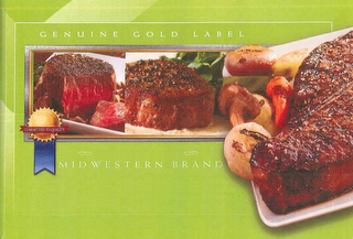 COMMITTED TO QUALITY, GENUINE GOLD LABEL, MIDWESTERN BRAND