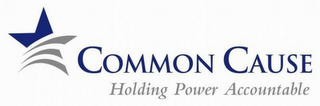 COMMON CAUSE HOLDING POWER ACCOUNTABLE logo