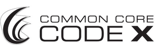 COMMON CORE CODE X logo