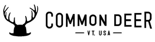COMMON DEER - VT, USA - logo