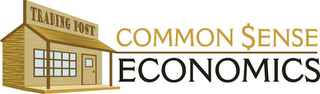 COMMON $ENSE ECONOMICS TRADING POST logo