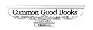 COMMON GOOD BOOKS G KEILLOR, PROP logo