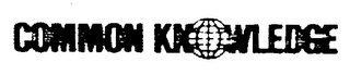 COMMON KNOWLEDGE logo