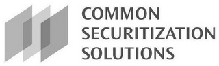 COMMON SECURITIZATION SOLUTIONS logo