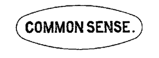 COMMON SENSE