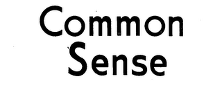 COMMON SENSE logo