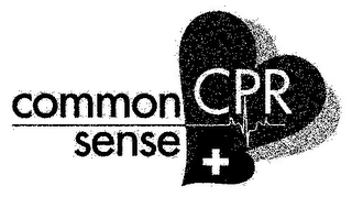 COMMON SENSE CPR + logo