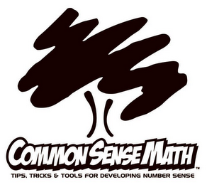 COMMON SENSE MATH TIPS, TRICKS & TOOLS FOR DEVELOPING NUMBER SENSE logo