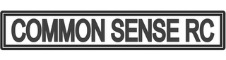 COMMON SENSE RC logo