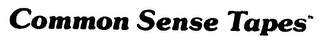 COMMON SENSE TAPES logo
