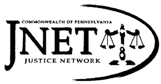 COMMONWEALTH OF PENNSYLVANIA JNET JUSTICE NETWORK logo