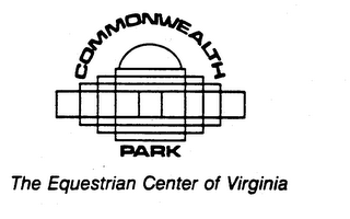 COMMONWEALTH PARK THE EQUESTRIAN CENTER OF VIRGINIA logo