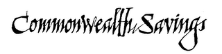 COMMONWEALTH SAVINGS logo