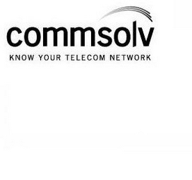 COMMSOLV KNOW YOUR TELECOM NETWORK logo