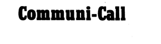 COMMUNI-CALL logo