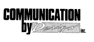 COMMUNICATION BY DESIGN, INC. logo