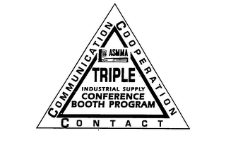 COMMUNICATION COOPERATION CONTACT ASMMA TRIPLE INDUSTRIAL SUPPLY CONFERENCE BOOTH PROGRAM logo