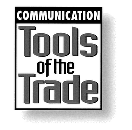 COMMUNICATION. TOOLS OF THE TRADE logo