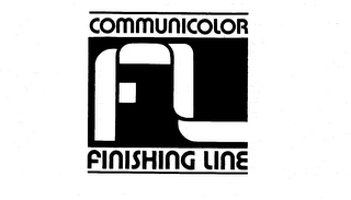 COMMUNICOLOR FL FINISHING LINE logo