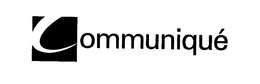 COMMUNIQUÉ logo