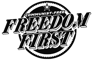 COMMUNIST-FREE FREEDOM FIRST logo