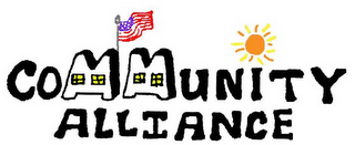COMMUNITY ALLIANCE logo