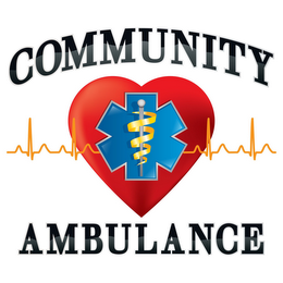 COMMUNITY AMBULANCE LETTERING logo