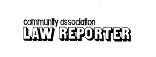 COMMUNITY ASSOCIATION LAW REPORTER logo