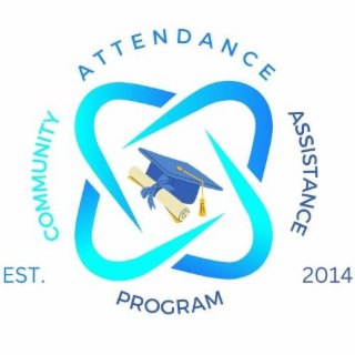 COMMUNITY ATTENDANCE ASSISTANCE PROGRAM EST. 2014 logo