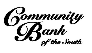 COMMUNITY BANK OF THE SOUTH logo
