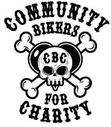 COMMUNITY BIKERS FOR CHARITY CBC logo