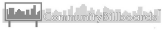 COMMUNITY BILLBOARDS logo