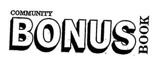 COMMUNITY BONUS BOOK logo